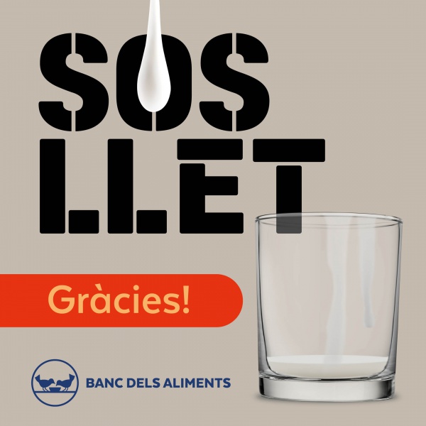 La campanya SOS LLET! aconsegueix més de 53.000 €