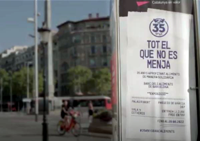Exposició del 35è Aniversari del Banc dels Aliments de Barcelona