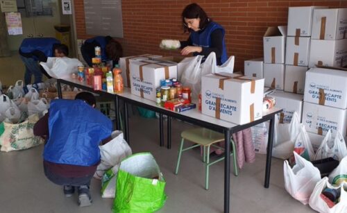 Jornada solidaria en el Institut de Seguretat Pública de Catalunya