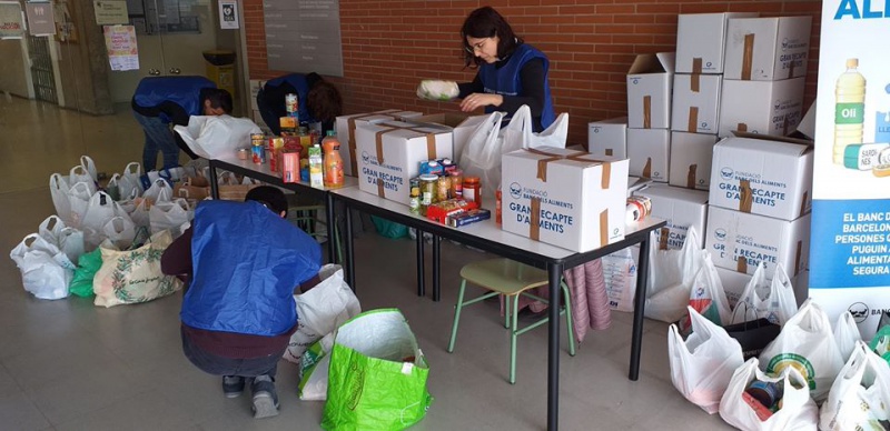 Jornada solidaria en el Institut de Seguretat Pública de Catalunya