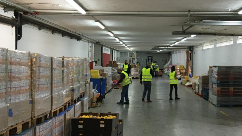 El Banc dels Aliments de Barcelona mantiene una intensa actividad y distribuye más de 146 mil kilos semanales den plena emergencia por el COVID-19, llegando incluso a la Conca d’Òdena