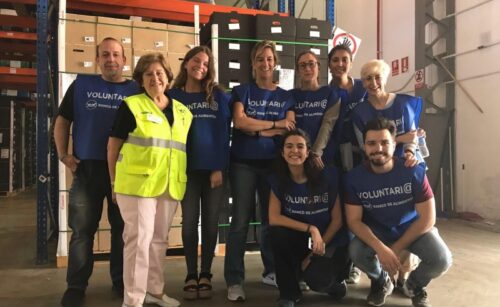 SALESFORCE dona 250mil dólares a los Bancos de Alimentos de Madrid y Barcelona