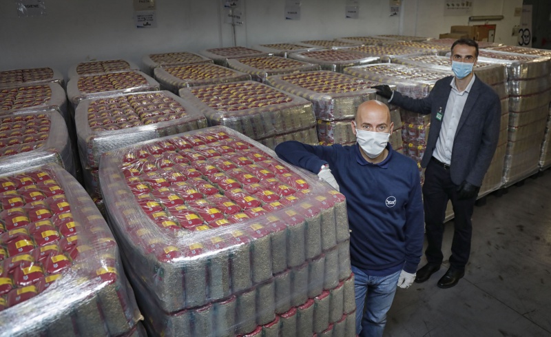 Mercadona dona más de 167.000 kilos de productos de primera necesidad al Banc dels Aliments y a los comedores sociales de Barcelona