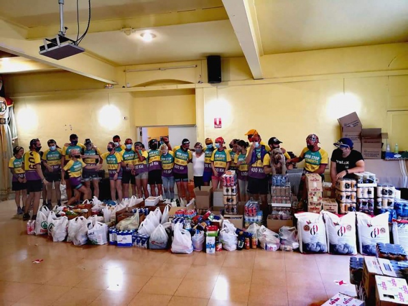 El reto solidario de 600 km a pie supera los 10.000 kilos recogidos para el Banc dels Aliments