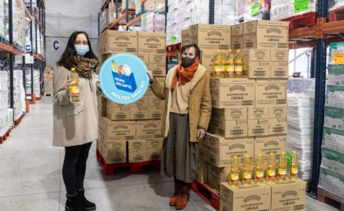 Borges International Group colabora con el Banc dels Aliments donando 15.000 litros de aceite