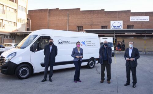 Banc dels Aliments de Barcelona dispondrá de un vehículo para el reparto de alimentos gracias a la colaboración de Fundación “la Caixa” y Vallescar Automoción
