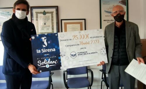 La Sirena intensifica su colaboración con el Banc dels Aliments a través de nuevas aportaciones