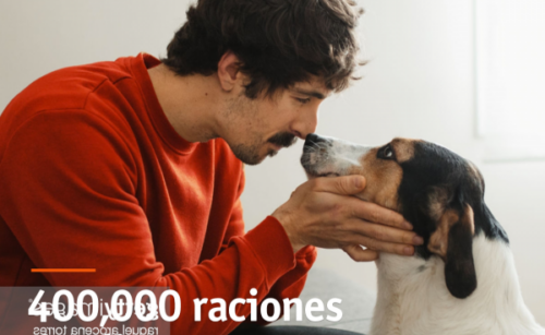 Fundación Affinity donará más de 50 toneladas de alimentos para perros y gatos a familias en riesgo de exclusión social