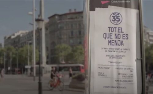 Vídeo de la exposición del 35 Aniversario del Banc dels Aliments de Barcelona en el Palau Robert