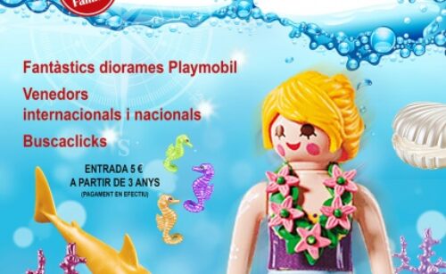 El 7º Salón lúdico y de coleccionismo Playmobil colabora con el Banc dels Aliments