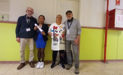 Entrega de diplomas del Banc dels Aliments, a internas del Centro Penitenciario de Wad-Ras