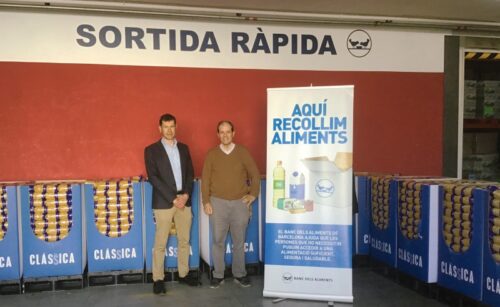 Mercadona entrega más de 4.800 tarjetas de compra al Banc dels Aliments de Barcelona gracias a la solidaridad de sus clientes